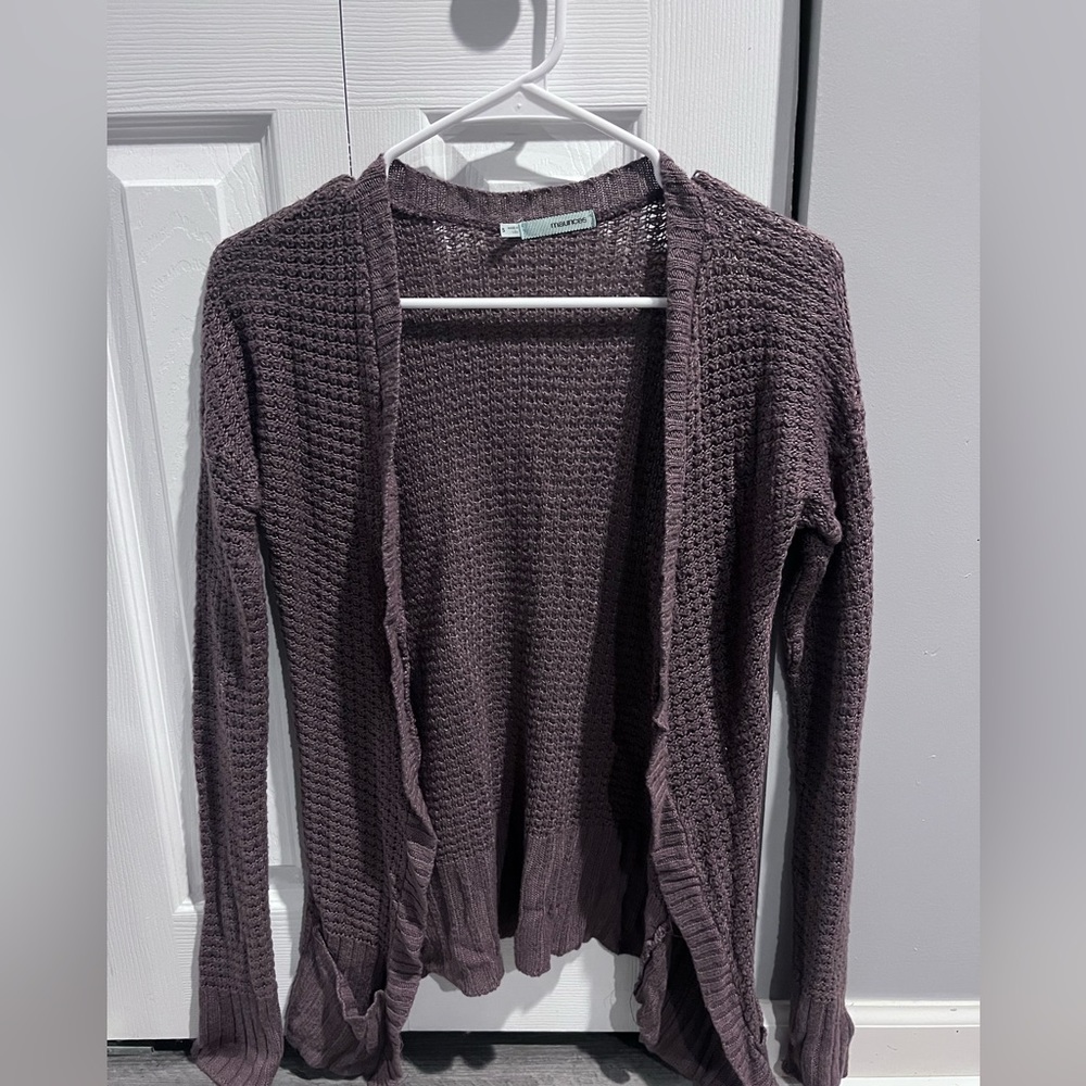 Maurices Brown Cardigan